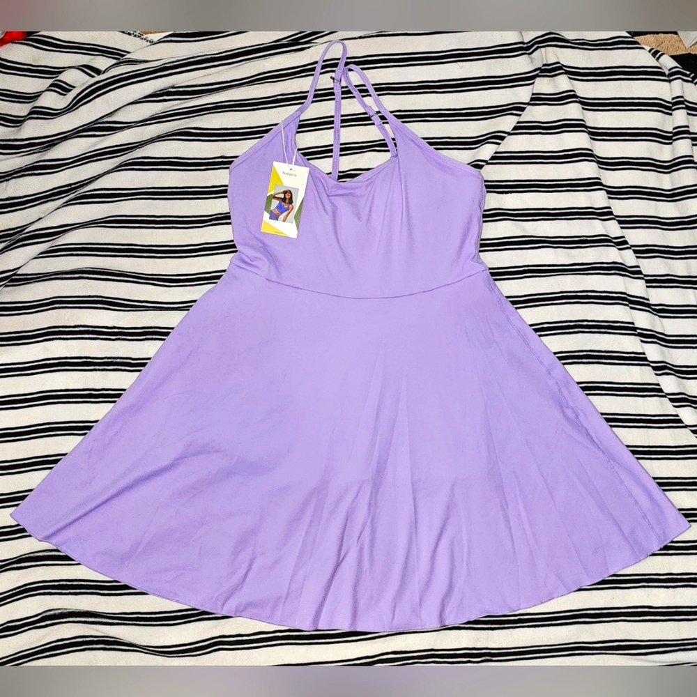 Halara Lilac Active Dress. With Pockets